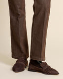 Mocassini in camoscio