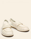 Slingback in pelle