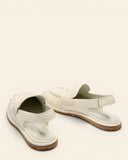Slingback in pelle