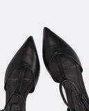 Ballerine in pelle