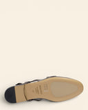 Slingback in pelle