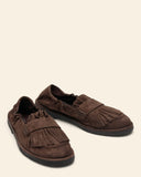Mocassini in suede