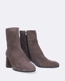 Suede ankle boots