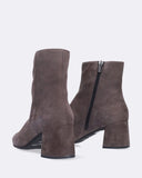 Suede ankle boots