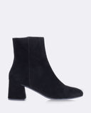 Stivaletti in pelle scamosciata