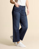 Jeans Palazzo Crop