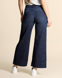 Jeans Palazzo Crop
