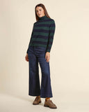 Jeans palazzo crop