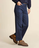 Jeans palazzo crop