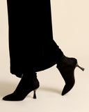 Tronchetti in pelle scamosciata