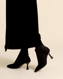 Tronchetti in pelle scamosciata