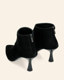 Tronchetti in pelle scamosciata