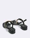 Sandali gioiello in pelle