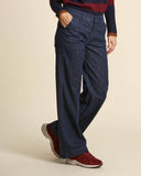 Long straight chino jeans