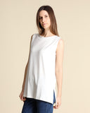 Top in jersey di viscosa