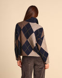 Maglia in cashmere ad intarsio