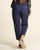 Pantaloni in cotone e viscosa