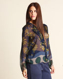 Blusa in georgette