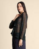 Blusa in georgette