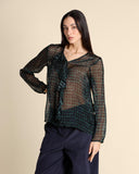 Blusa in georgette