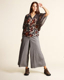 Blusa in georgette di seta