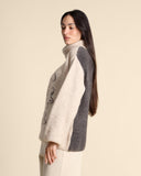 Maglia in misto alpaca e lana