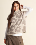 Gilet jacquard in maglia