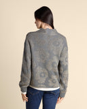 Cardigan jacquard
