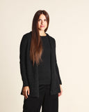 Cardigan con intarsio