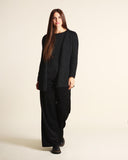 Cardigan con intarsio