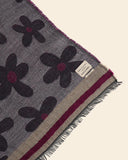 Stola in misto modal, lana e alpaca