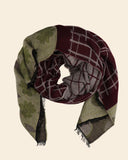 Stola in misto modal, lana e alpaca