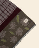 Stola in misto modal, lana e alpaca