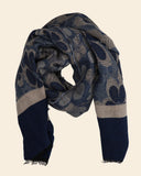 Stola in misto modal,lana e alpaca