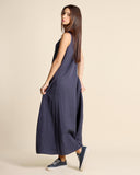 Abito lungo in lyocell