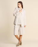 Giacca  fluida doppiopetto