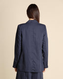 Giacca fluida doppiopetto