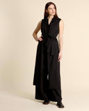 Gilet lungo in cotone