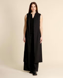 Gilet lungo in cotone