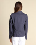 Giacca in cotone e lino