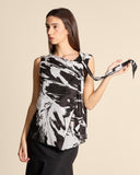 Top in mussola di cotone