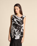 Top en mousseline de coton