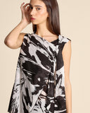 Top en mousseline de coton