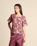 Blusa in mussola di cotone