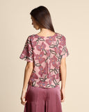 Blusa in mussola di cotone