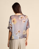 Blusa in georgette