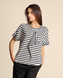 T shirt in jersey di cotone