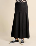 Gonna lunga in popeline