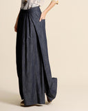 Gonna lunga  in denim