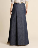 Gonna lunga  in denim